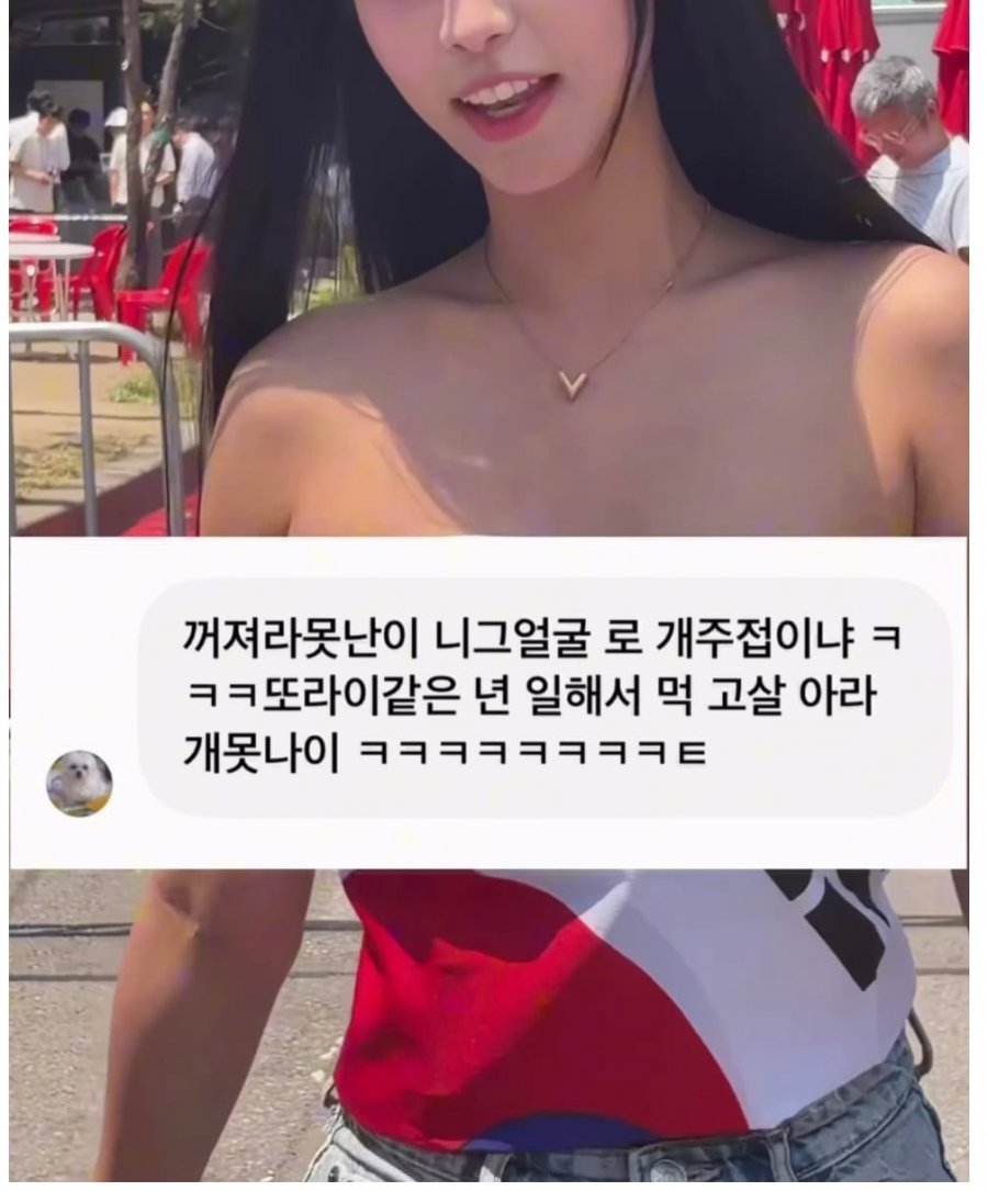 악플받던 월드컵 응원녀, 본인 스펙 인증함