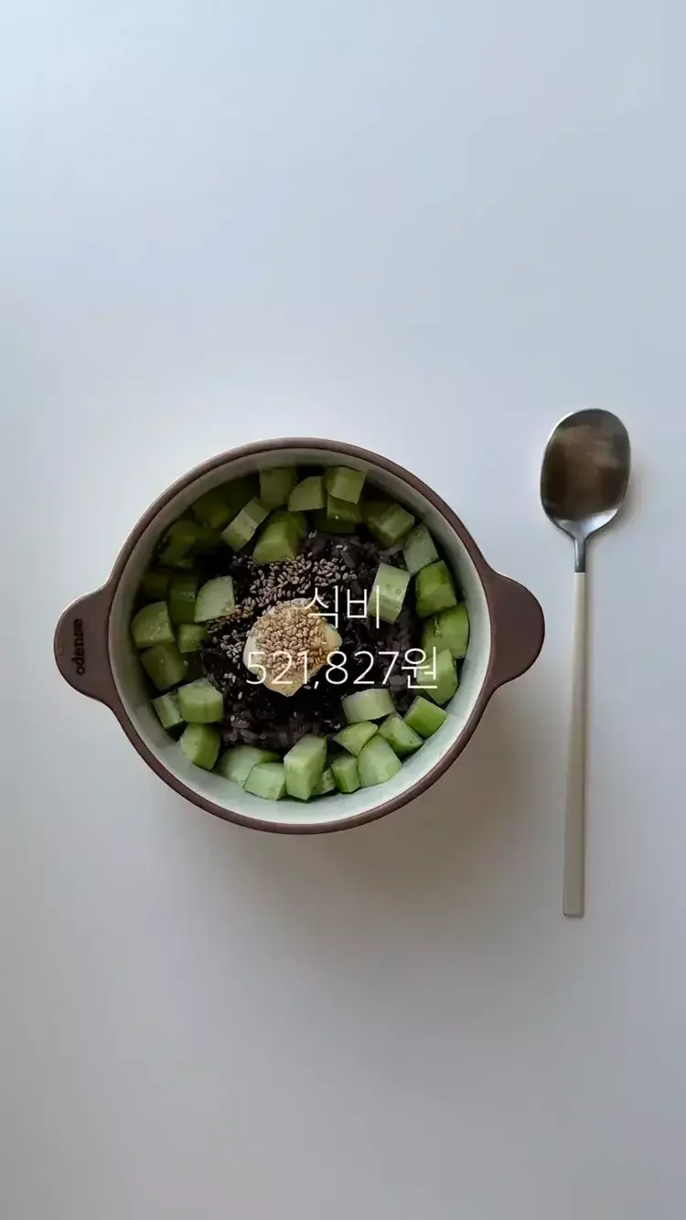 8년차 은행원의 한달 생활비