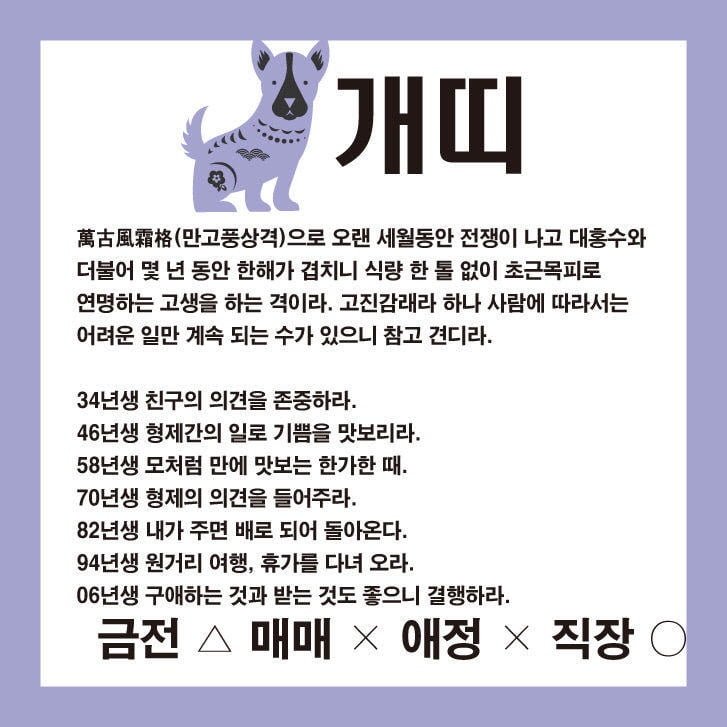 재미로 보는 22일 운세