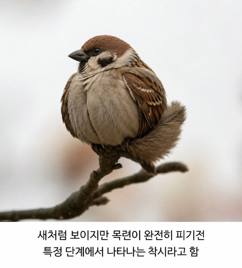 새를 닮은 꽃 