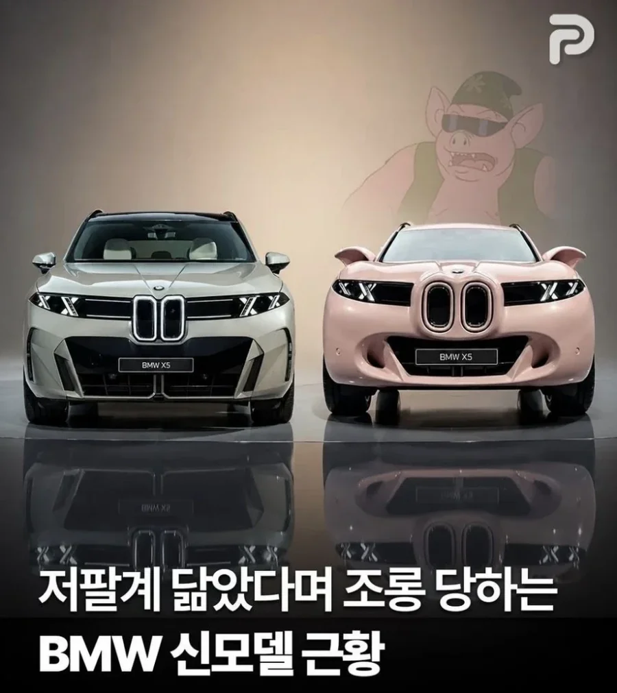 조롱 당하는 BMW 5세대 X5 예상 디자인